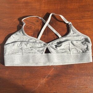 BASERANGE Organic Bamboo Cross-Back Bralette Made in Portugal